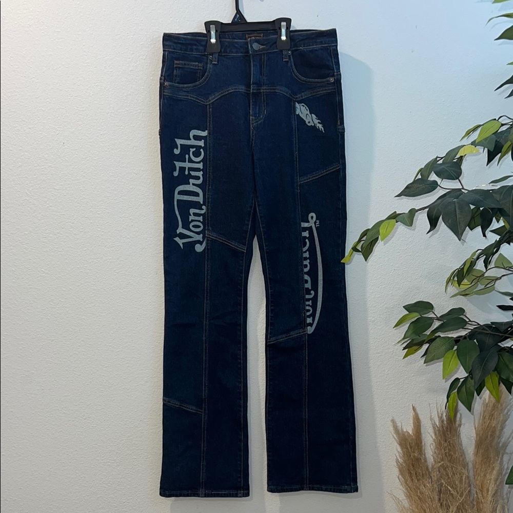 Von Dutch Dark Blue Jeans